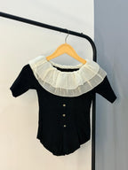 BARDOT NECKLINE TOP