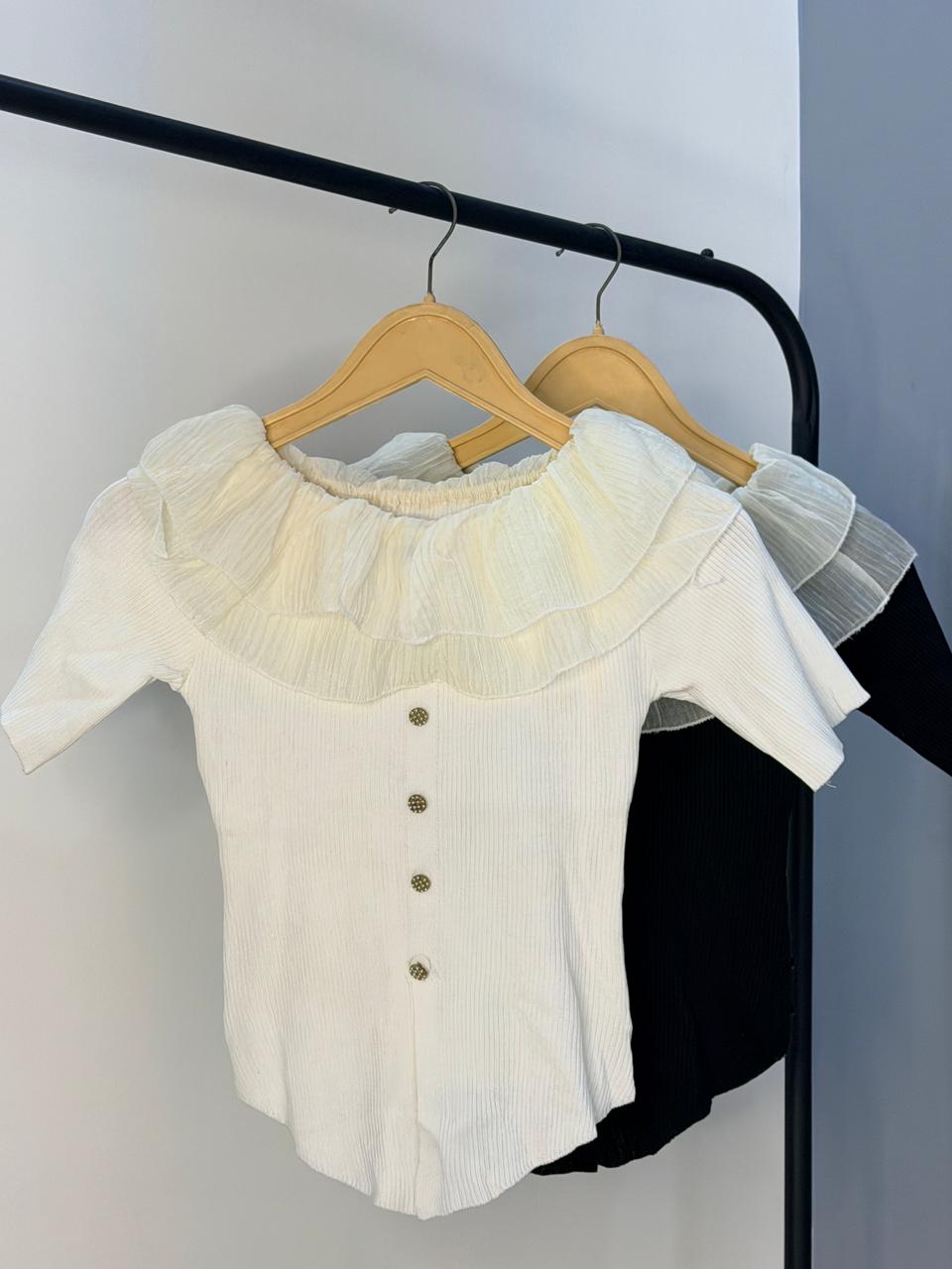 BARDOT NECKLINE TOP