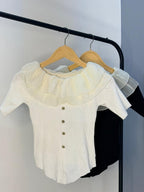 BARDOT NECKLINE TOP