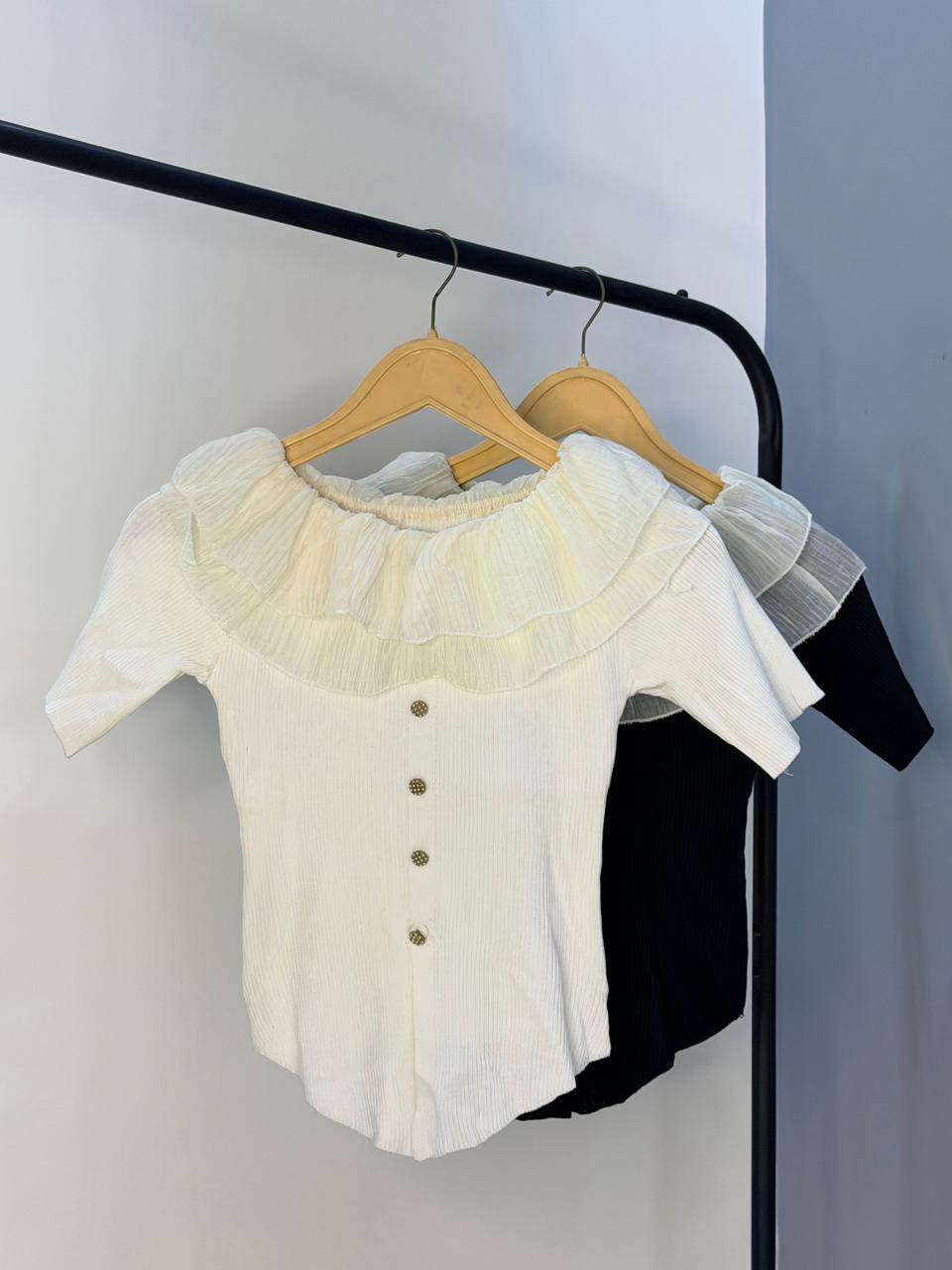 BARDOT NECKLINE TOP