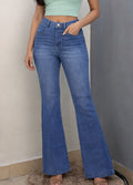 FLARED ICE DENIM