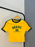 BRAZIL CROP TEE