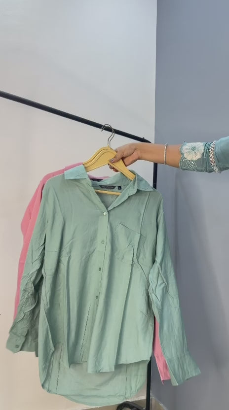 SPRING MIST LINEN SHIRTS