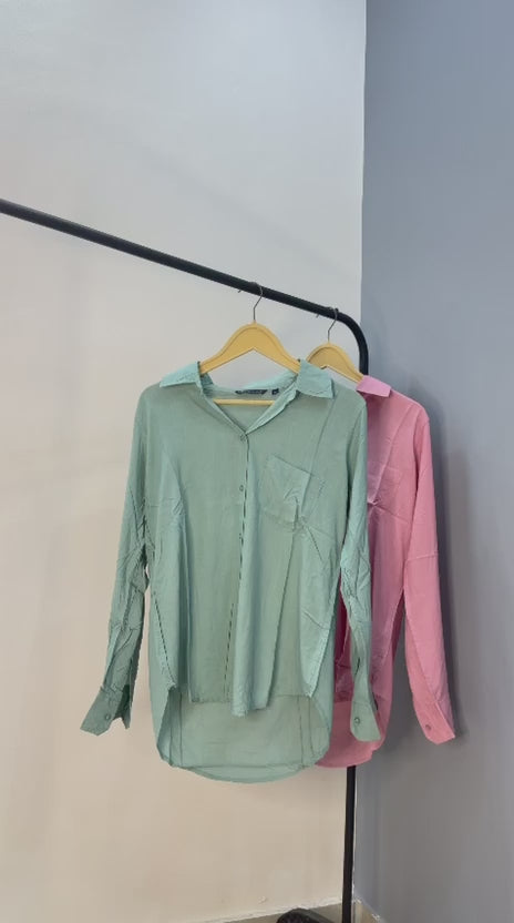 SPRING MIST LINEN SHIRTS